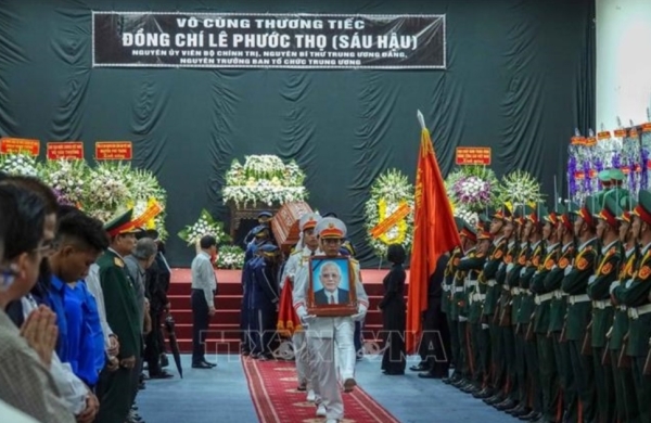 Tổ chức trọng thể Lễ truy điệu đồng chí Lê Phước Thọ
