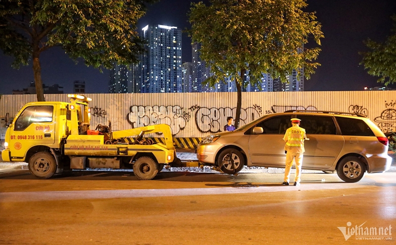 Chỉ huy công an phường vi phạm nồng độ cồn kịch khung