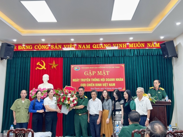 Hội Doanh nhân CCB huyện Kim Thành: Phát huy truyền thống nâng cao hiệu quả sản xuất kinh doanh, làm từ thiện xã hội