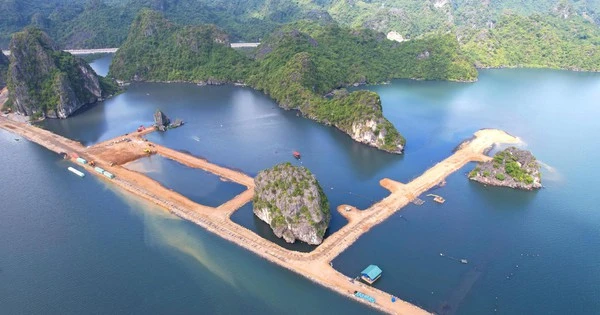 Kiểm tra phản ánh dự án khu đô thị quây núi đá vịnh Hạ Long làm 