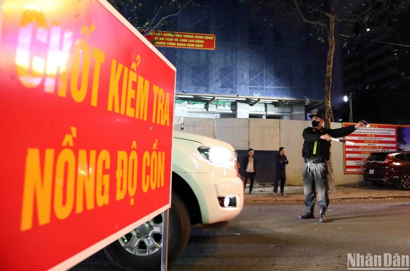 Ngày mùng 3 Tết, xử lý hơn 5.500 trường hợp vi phạm nồng độ cồn