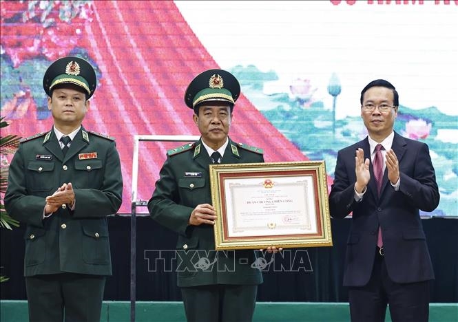 Phát huy sức mạnh đại đoàn kết trong xây dựng nền biên phòng toàn dân