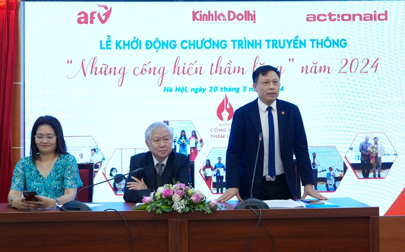 Khởi động chương trình truyền thông “Những cống hiến thầm lặng” năm 2024