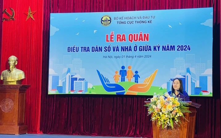 Bắt đầu điều tra dân số và nhà ở giữa kỳ năm 2024