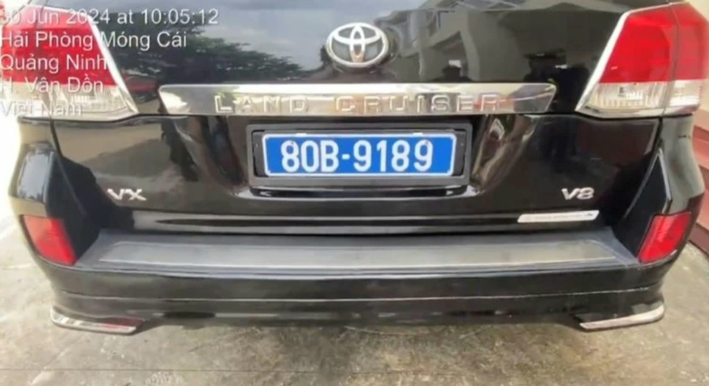 Xử lý nghiêm đối tượng dùng xe biển xanh giả