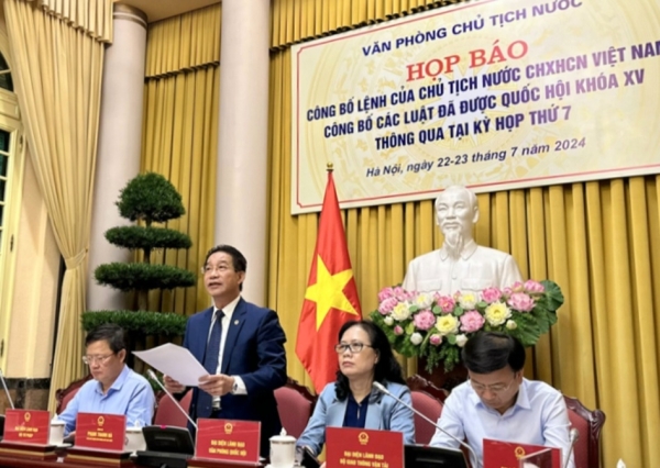 Công bố 5 luật mới được Quốc hội thông qua