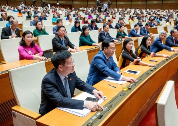 Quốc hội phê chuẩn bổ nhiệm 3 Phó Thủ tướng, 2 Bộ trưởng
