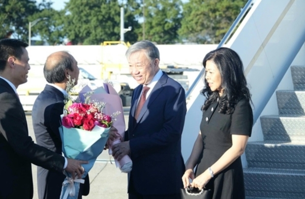 Tổng Bí thư, Chủ tịch nước Tô Lâm tới New York dự Tuần lễ cấp cao Đại hội đồng Liên hợp quốc khoá 79