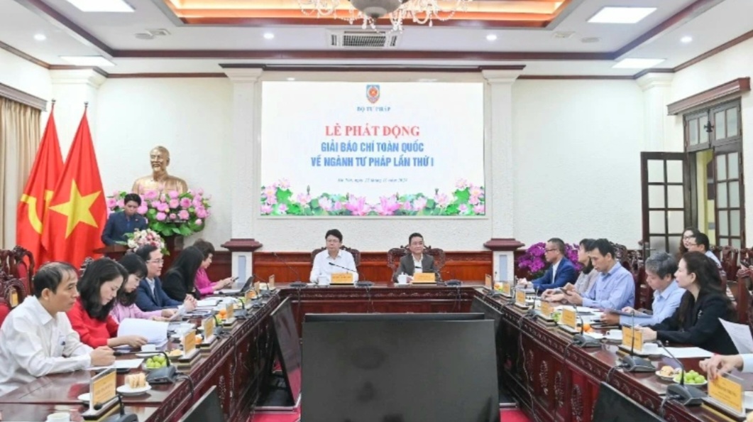  Lần đầu tiên tổ chức Giải báo chí toàn quốc về ngành tư pháp