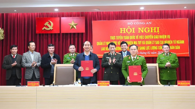 Bộ Công an tiếp nhận công tác cai nghiện và quản lý sau cai
