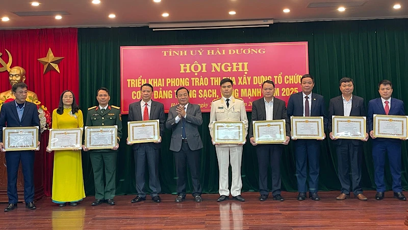 Hải Dương củng cố tổ chức đảng ở cấp xã vững mạnh, đủ khả năng giải quyết những vấn đề tại cơ sở