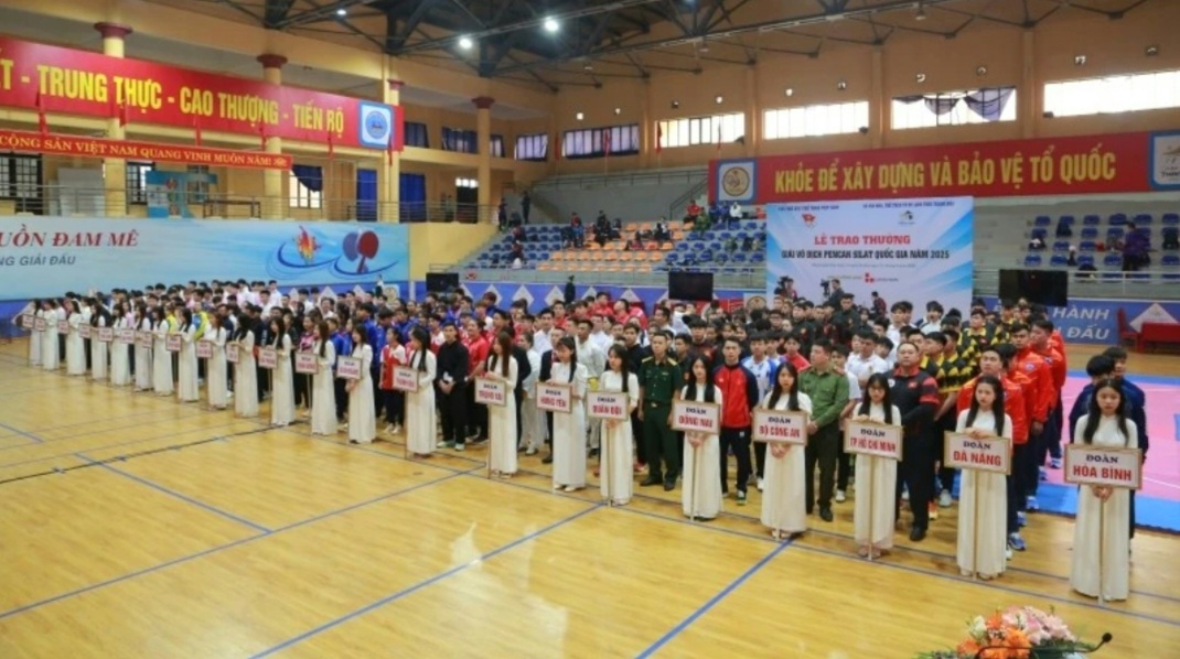 Khai mạc Giải vô địch Pencak Silat quốc gia năm 2025