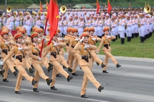 Bảy tuyến đường tại Hà Nội các khối diễu binh, diễu hành đi qua trong ngày 2/9