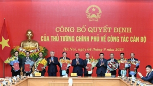 Công bố Quyết định của Thủ tướng Chính phủ về công tác cán bộ