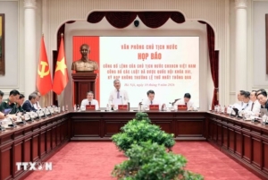 Họp báo công bố Lệnh của Chủ tịch nước về 15 luật